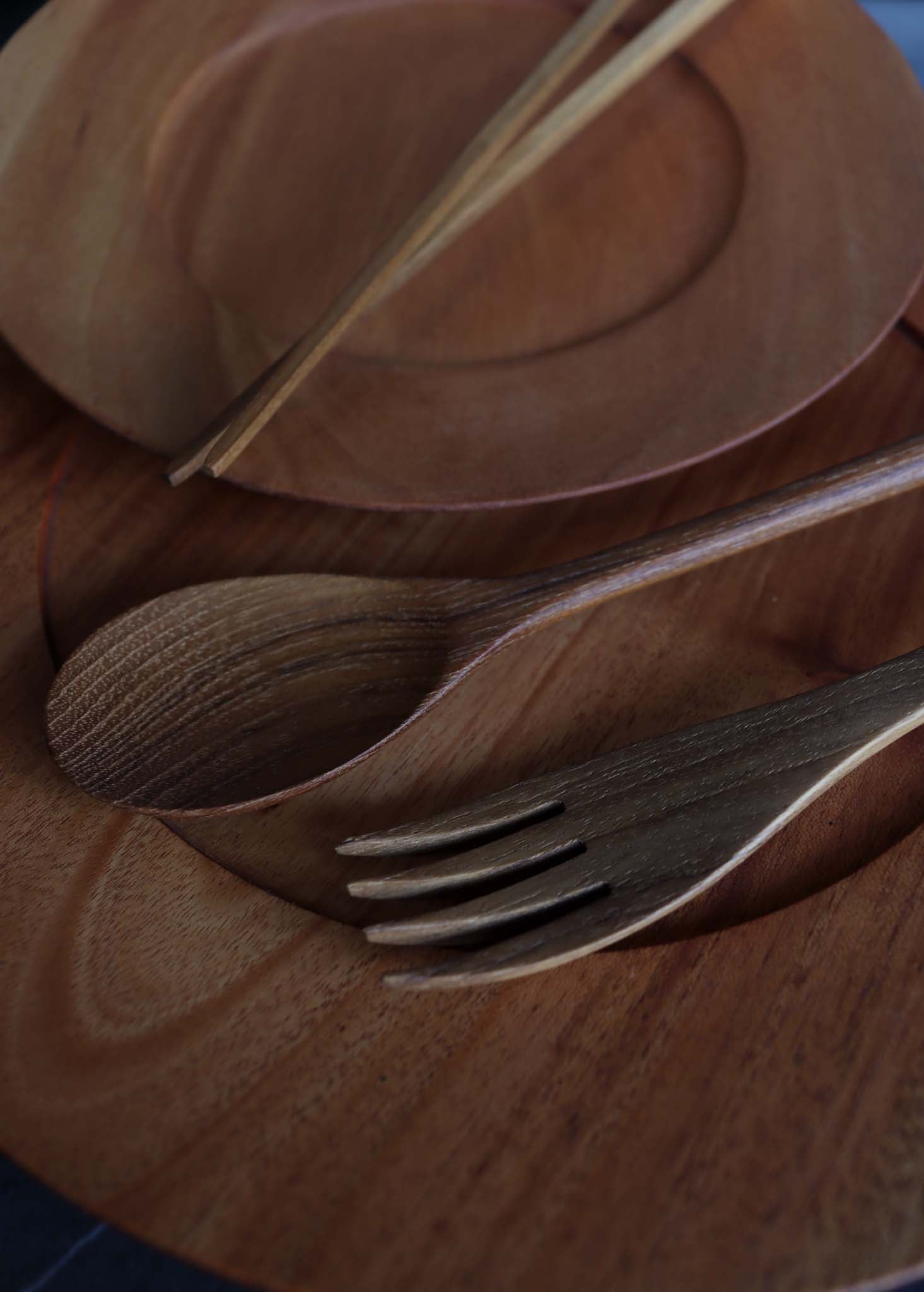 Essential Teak Wood Chopsticks