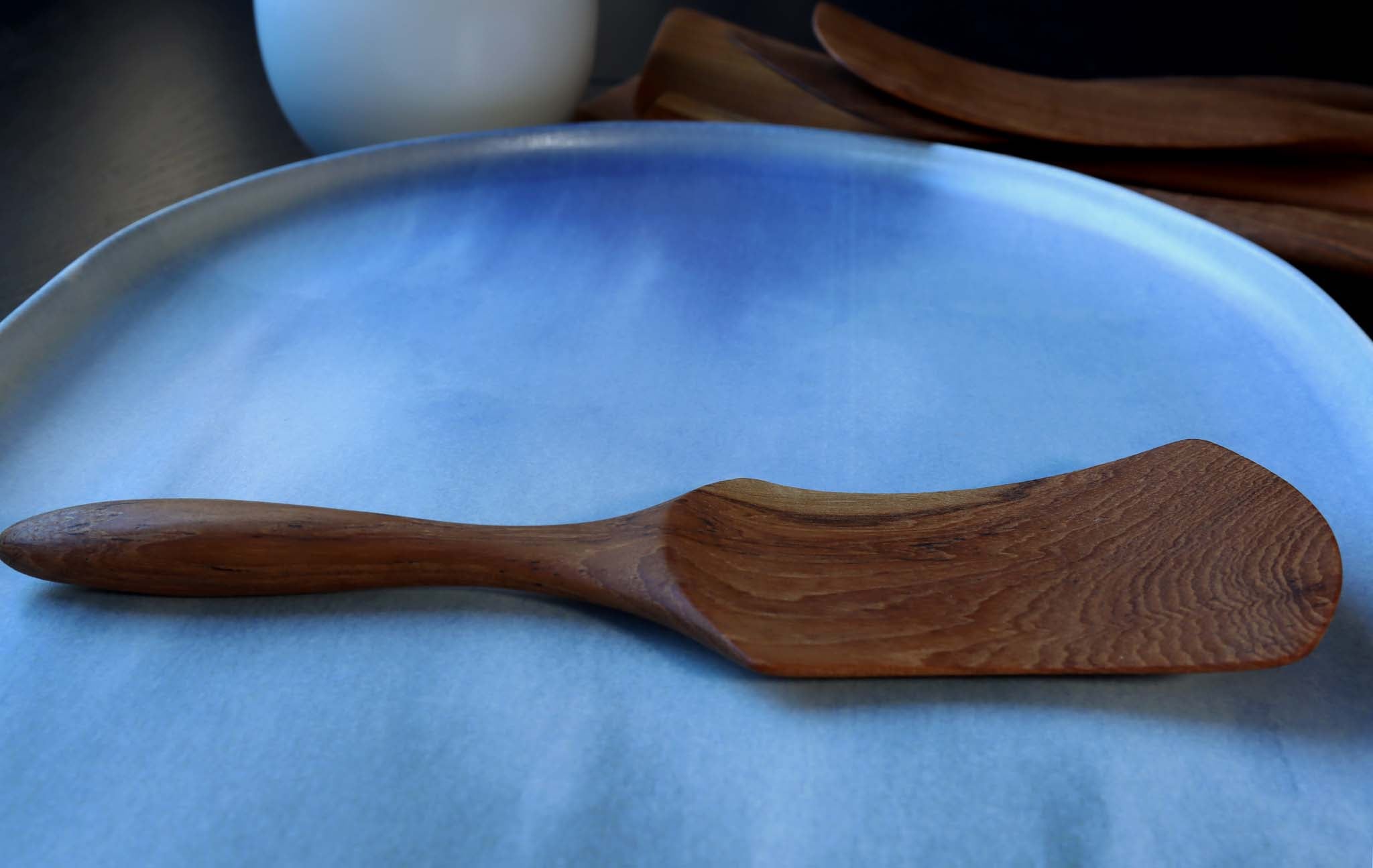 Teak Wood Rectangular Flipper Small