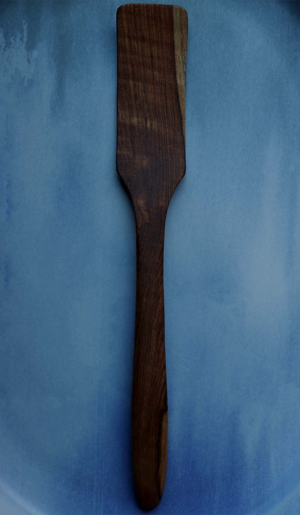 Teak Wood Slim Rectangular Flipper